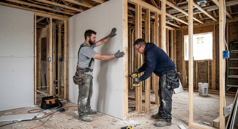 Bedroom Drywall Installation in Denver, CO