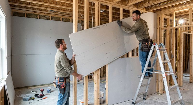 Drywall Hanging in Wilmington, NC