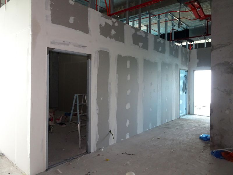 Commercial Drywall Installation detail